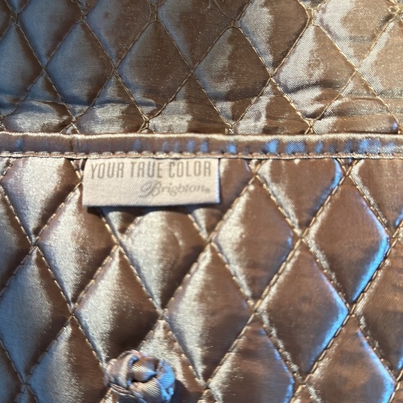 Your True Colors by Brighton small makeup bag or clutch - fold over flap - Picture 3 of 3